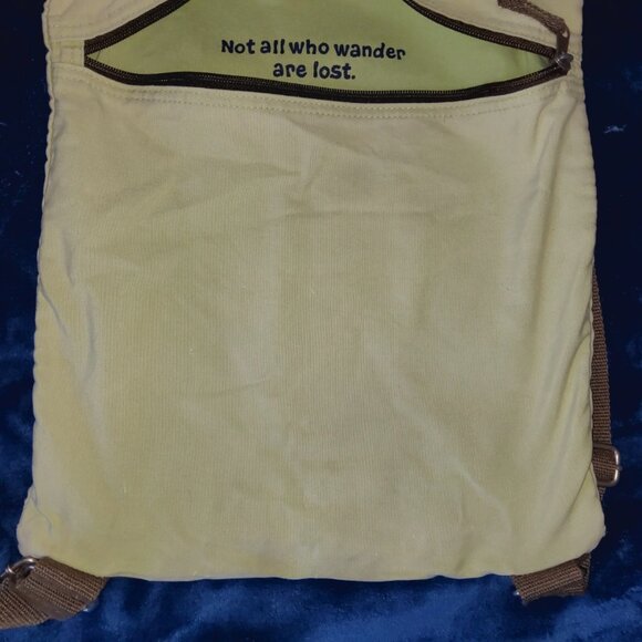 LIFE IS GOOD Canvas Cinch Rucksack Drawstring Cotton Backpack Bag - Picture 12 of 15